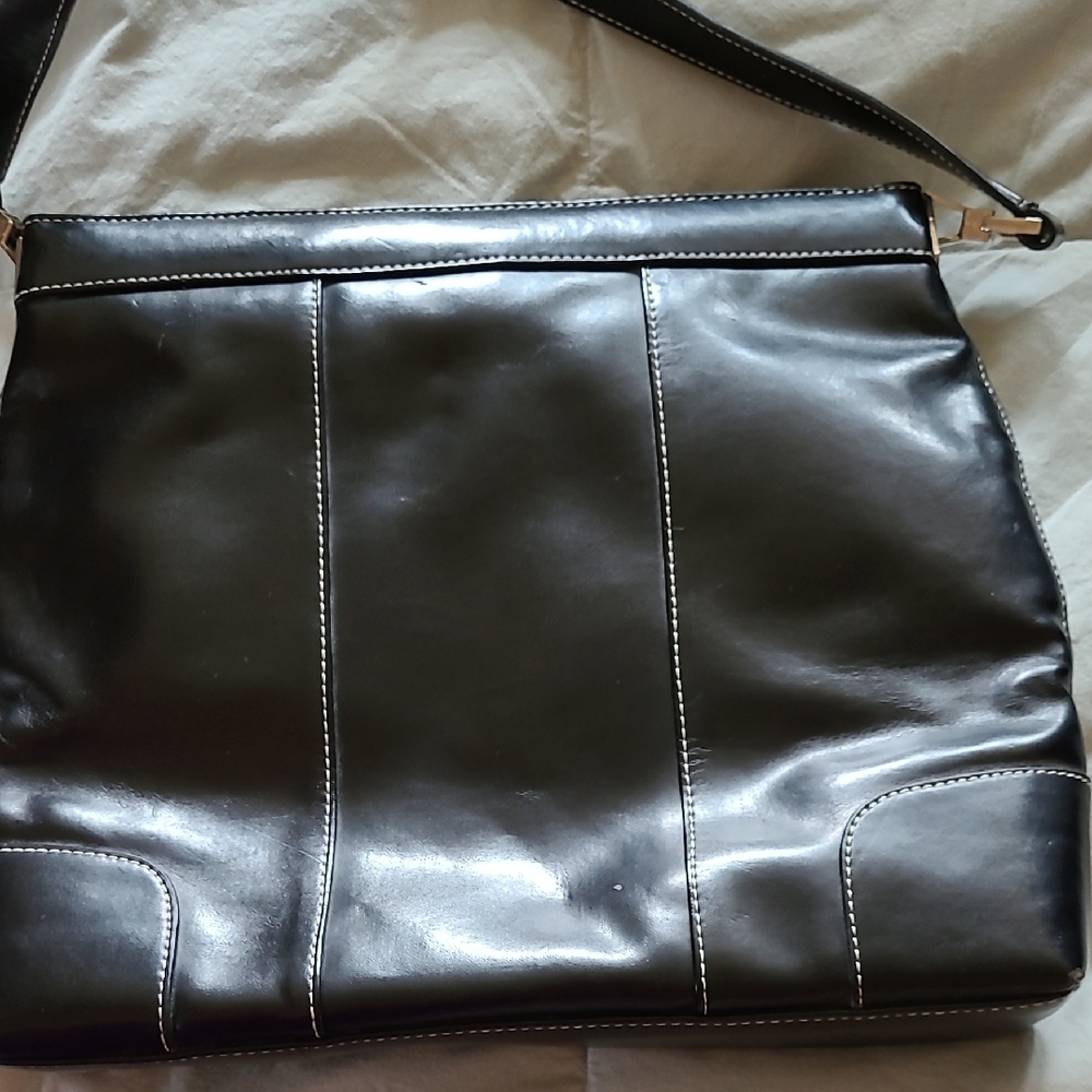 Black Leather Women's Bag